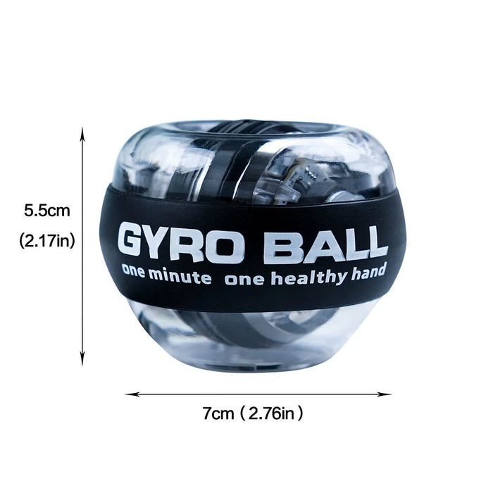 LED Gyro Ball – Selvstartende Styrketrener for Håndledd og Underarm
